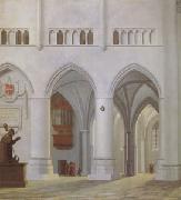 Interior of the Church of St Bavon at Haarlem (mk05) Pieter Jansz Saenredam